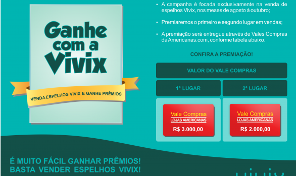 E-mail Marketing Campanha de Incentivo - Vivix