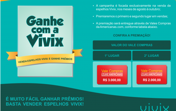 E-mail Marketing Campanha de Incentivo - Vivix