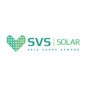 Logo da empresa SVS Solar, criação de identidade visual