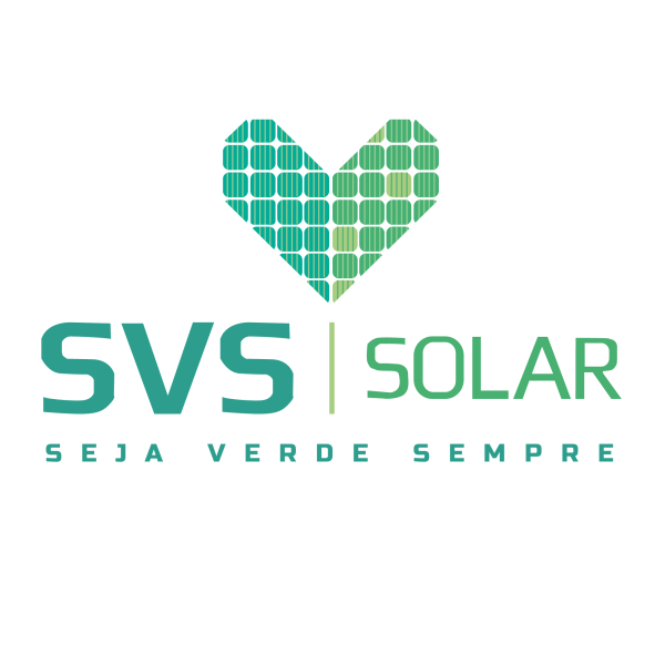 Logo da empresa SVS Solar, criação de identidade visual